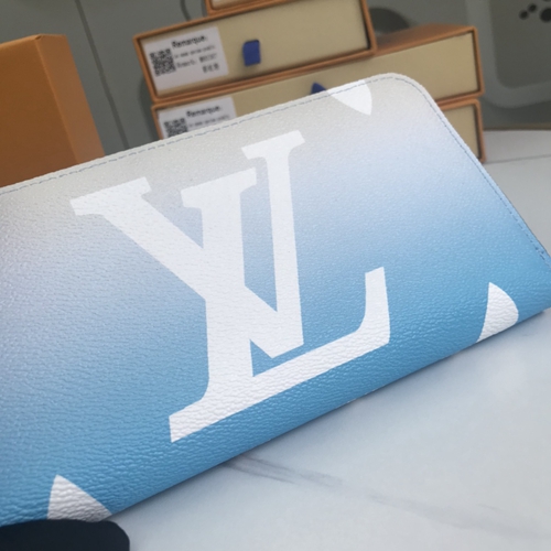 LVコピーウォレット素材ディテール